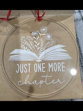 Just One More Chapter Ornament